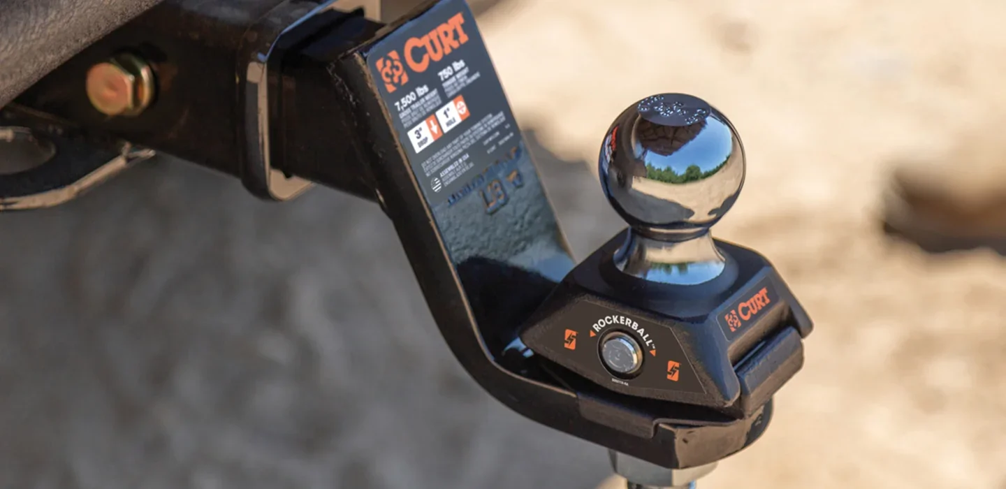 CURT Ball Mount and RockerBall Trailer Ball