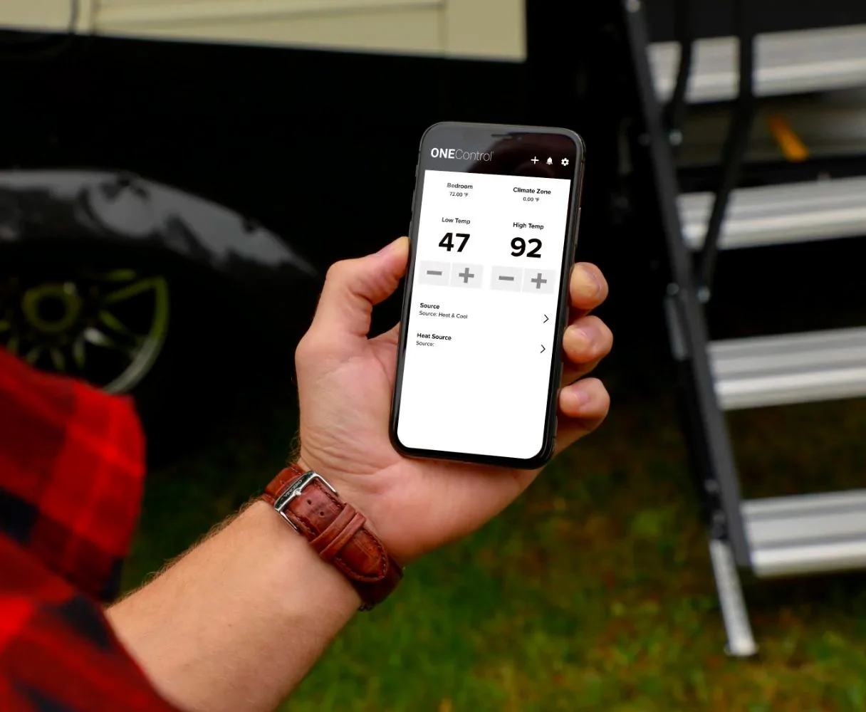 OneControl RV App Screen