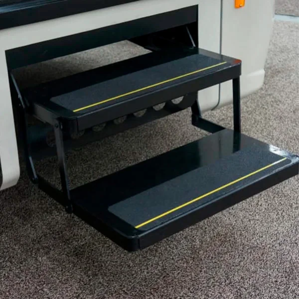 RV Step Pads Brackets Fold-Out