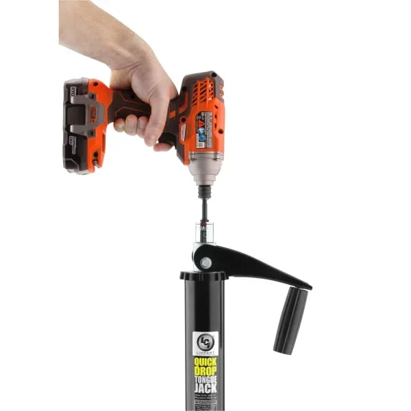 Lippert Quick Drop Drill-Powered Tongue Jack