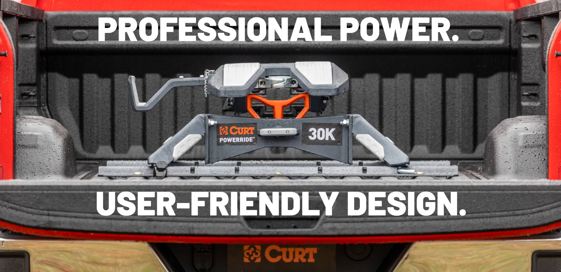CURT PowerRide 5th Wheel Hitch Truck Bed 30K CURT PowerRide 5th Wheel Hitch Truck Bed 30K