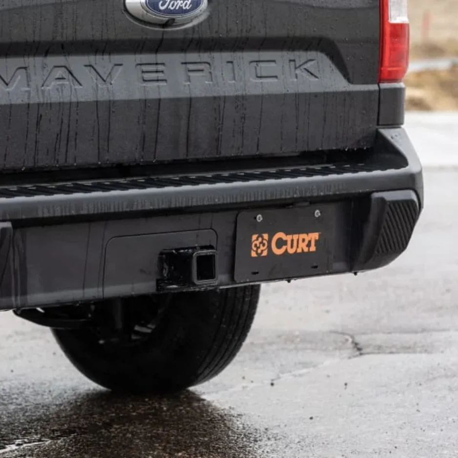 Weld-on trailer hitch receiver