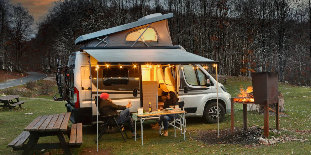 Camper Van Setup Campsite Accessories