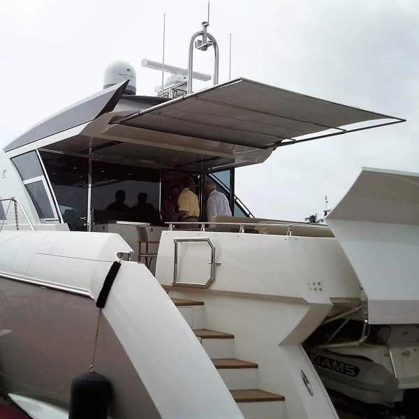 SureShade Boat Shade on Yacht