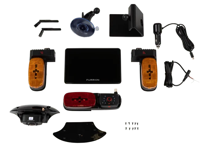 Furrion Vision S complete RV camera system parts