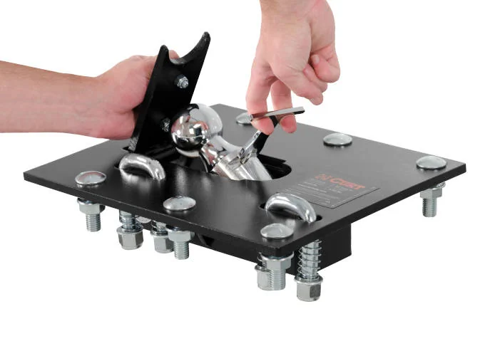 Fold-Down Gooseneck Hitches