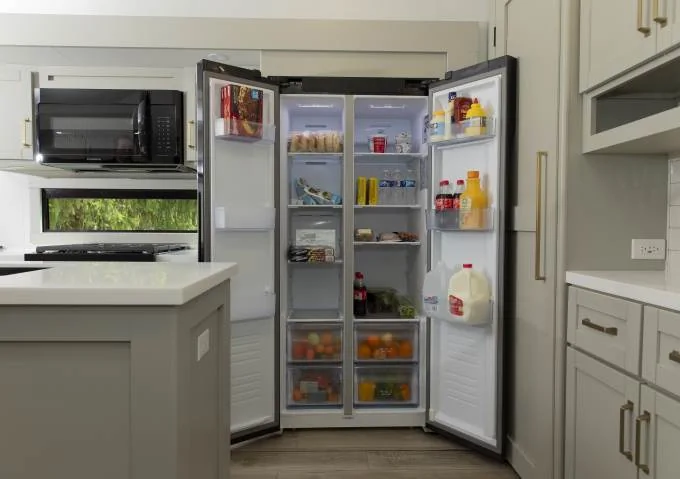 Furrion 12V RV Refrigerator Stocked Food