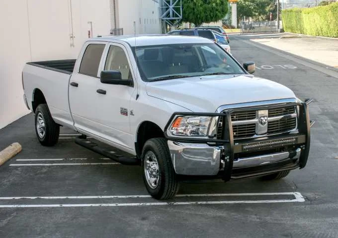 Grille guards for trucks
