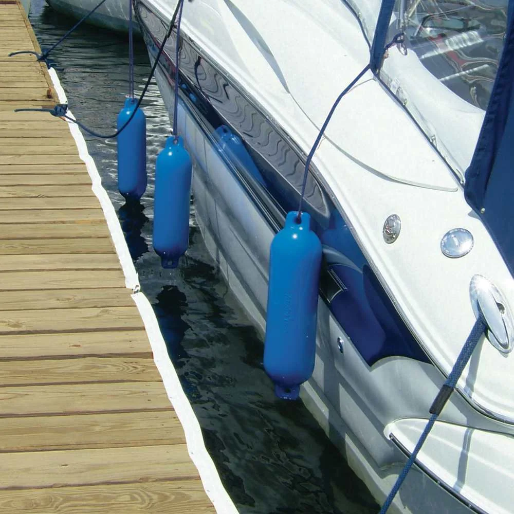 Taylor Made Hull Gard Inflatable Fenders Tied Up