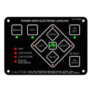 Motorhome Leveling Control Panel