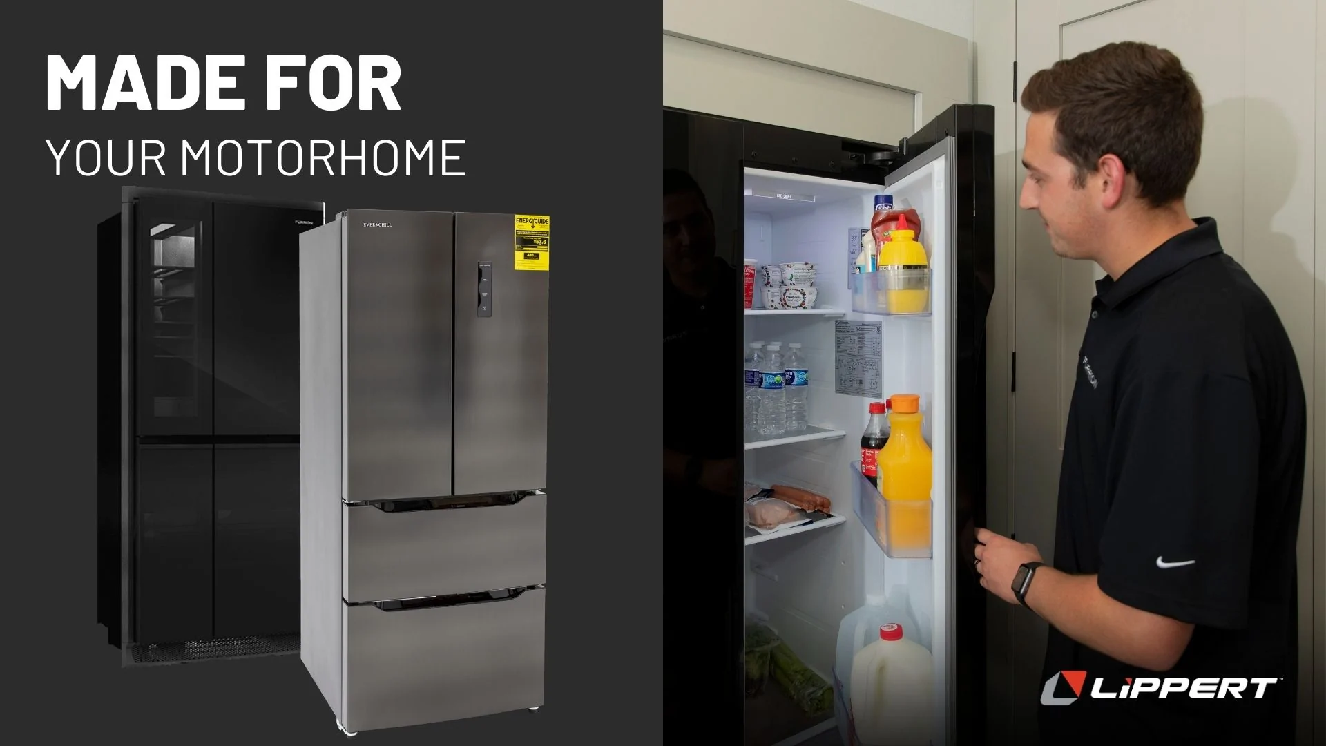 Motorhome Refrigerators by Lippert Made for RVs