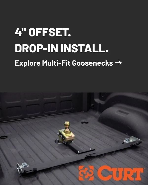 CURT Multi-Fit Gooseneck Hitch