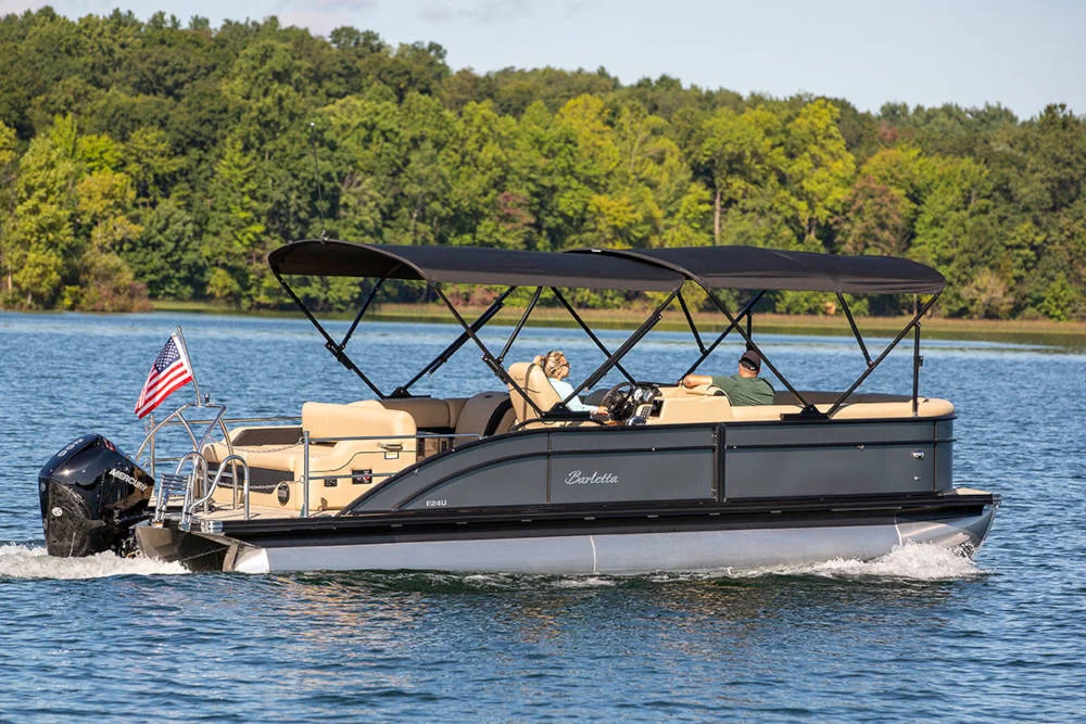 Pontoon Boat Double Bimini Top