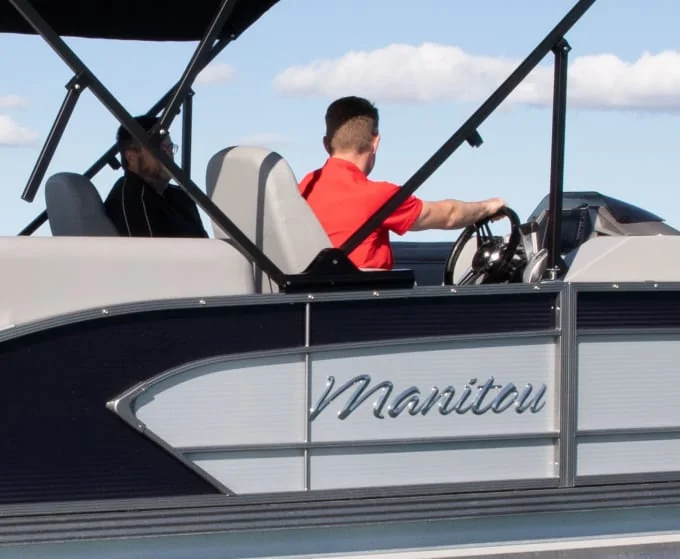 Sport arms for power bimini