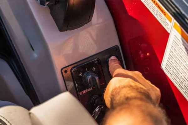 Push Button to Open Electric Bimini