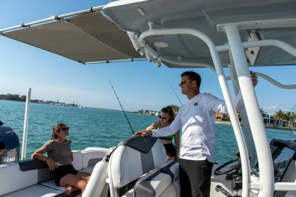 Retractable Boat Shade PTX
