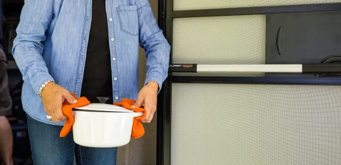 Lippert Screen Assist RV Entry Door Upgrade
