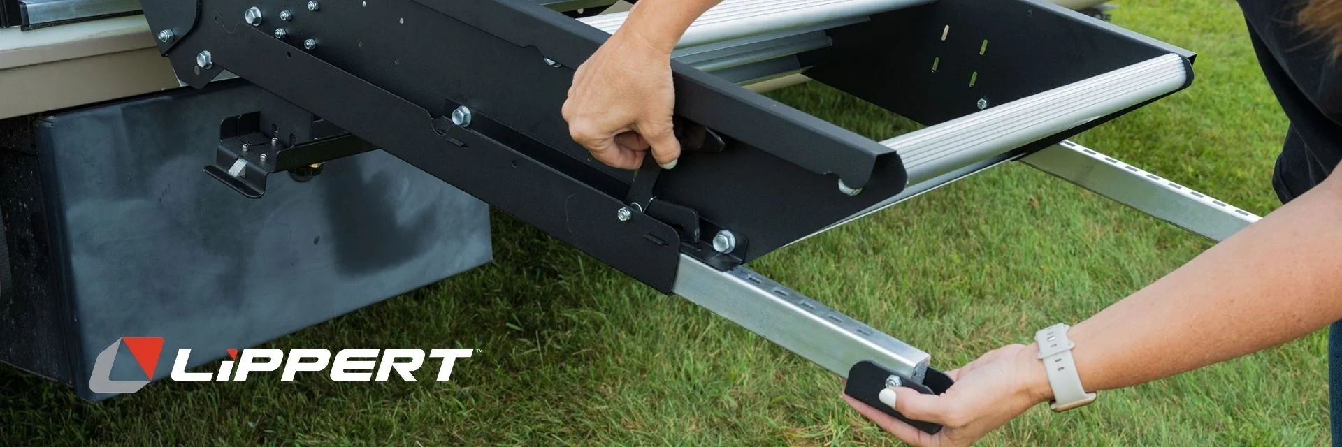 Lippert Solid Step Premium RV Steps