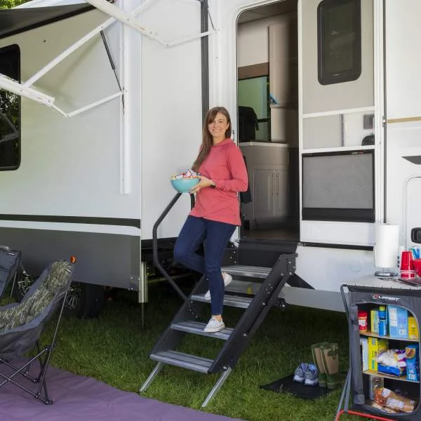 Lippert manual RV steps