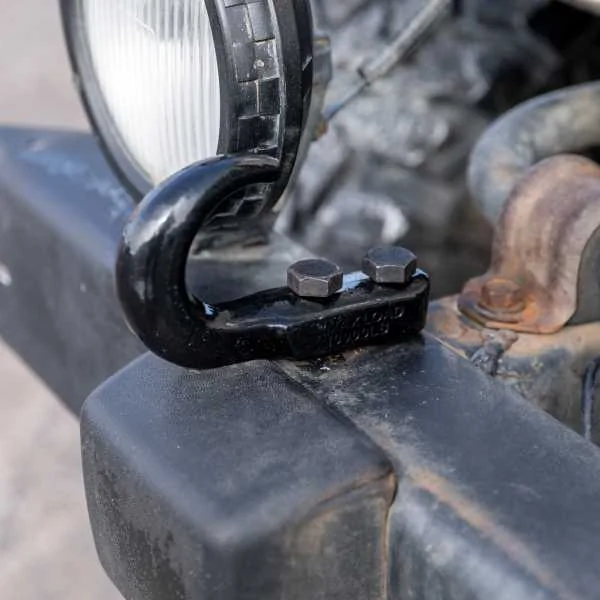 Bumper-Mounted Tow Hook