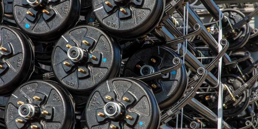 Trailer Wheel and Axle
