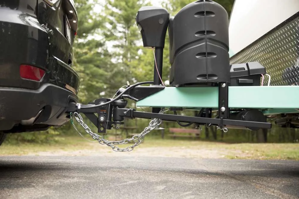 Travel Trailer with Weight Distribution Hitch
