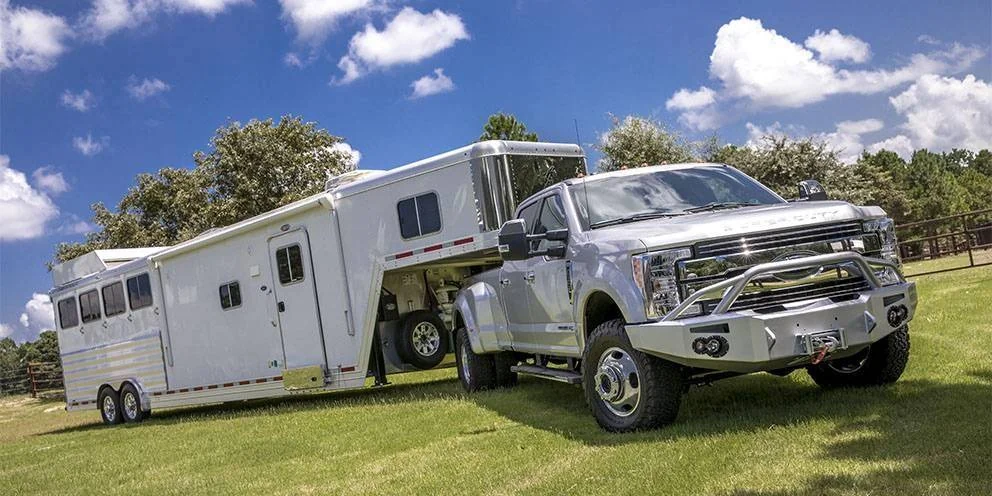 CURT gooseneck towing hitches are perfect for heavy duty agricultural towing.