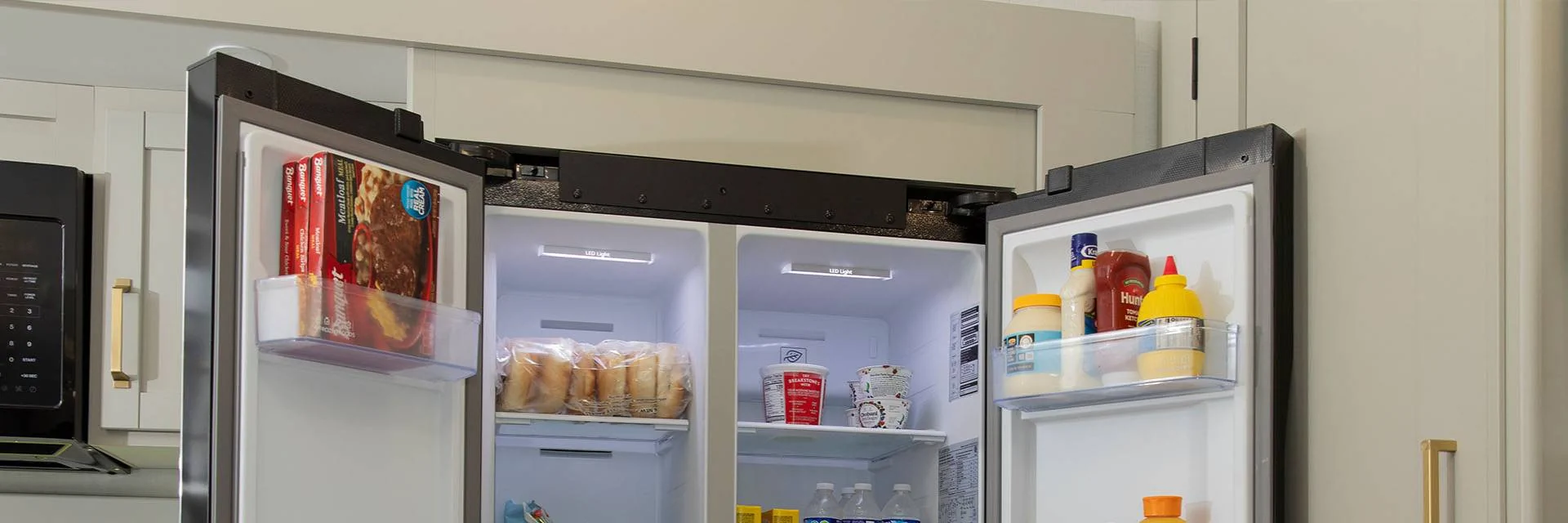 Marine Refrigerator in Galley Marine Refrigerator in Galley