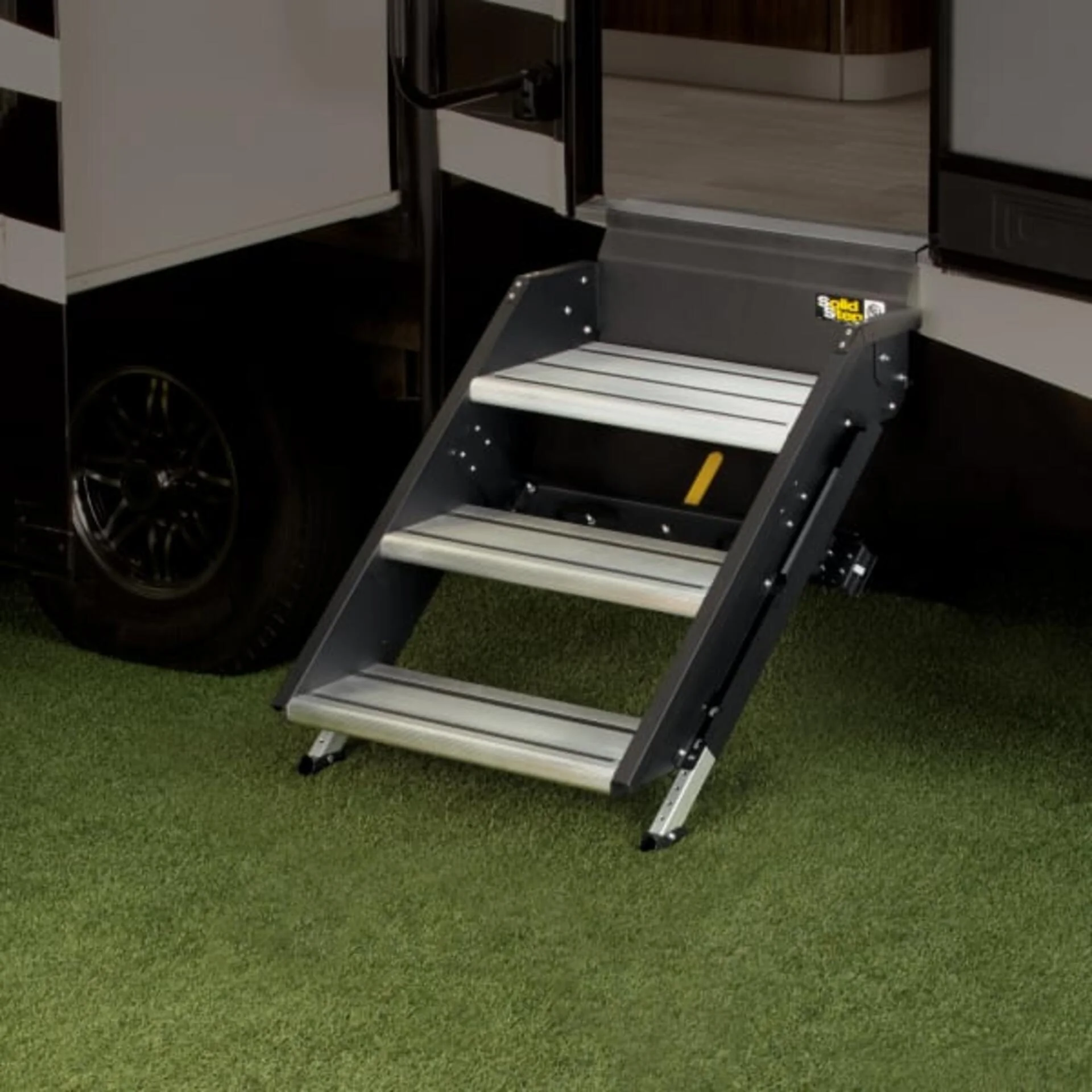 RV step parts and replacement parts extend the life of steps