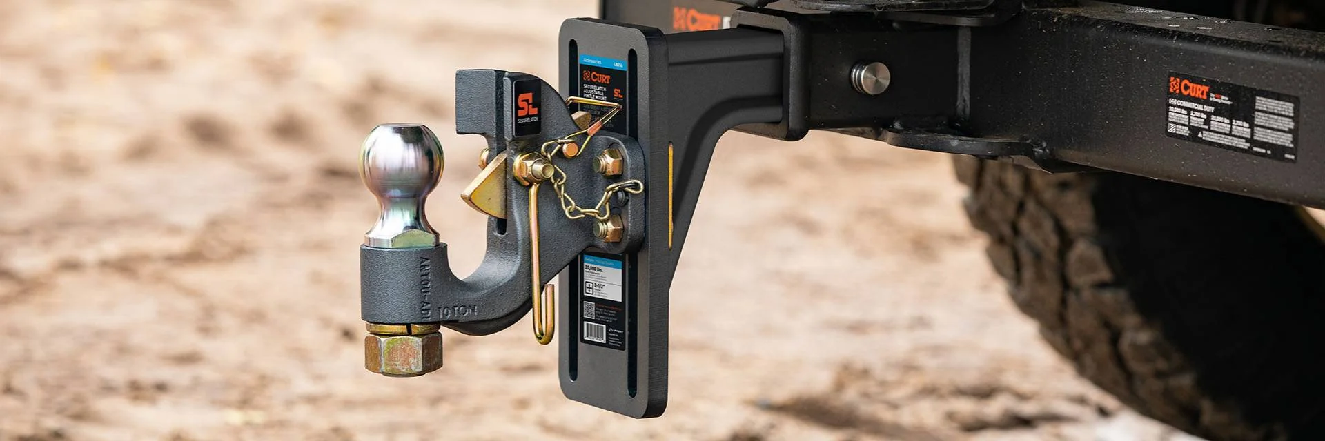 CURT pintle hitches are perfect for heavy duty towing.