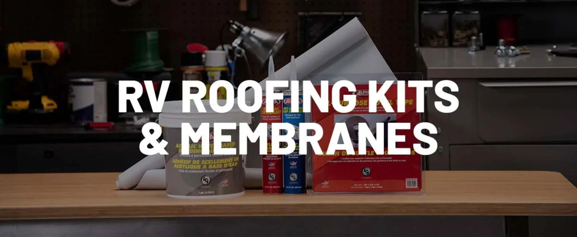 Alpha Systems RV roofing kits and membranes