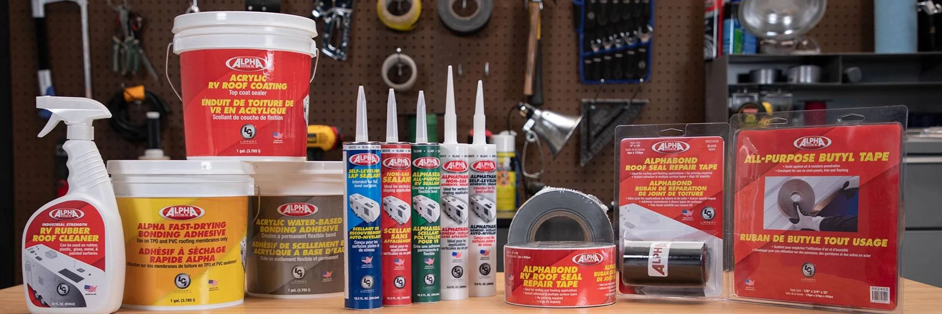 RV roof repair and sealants