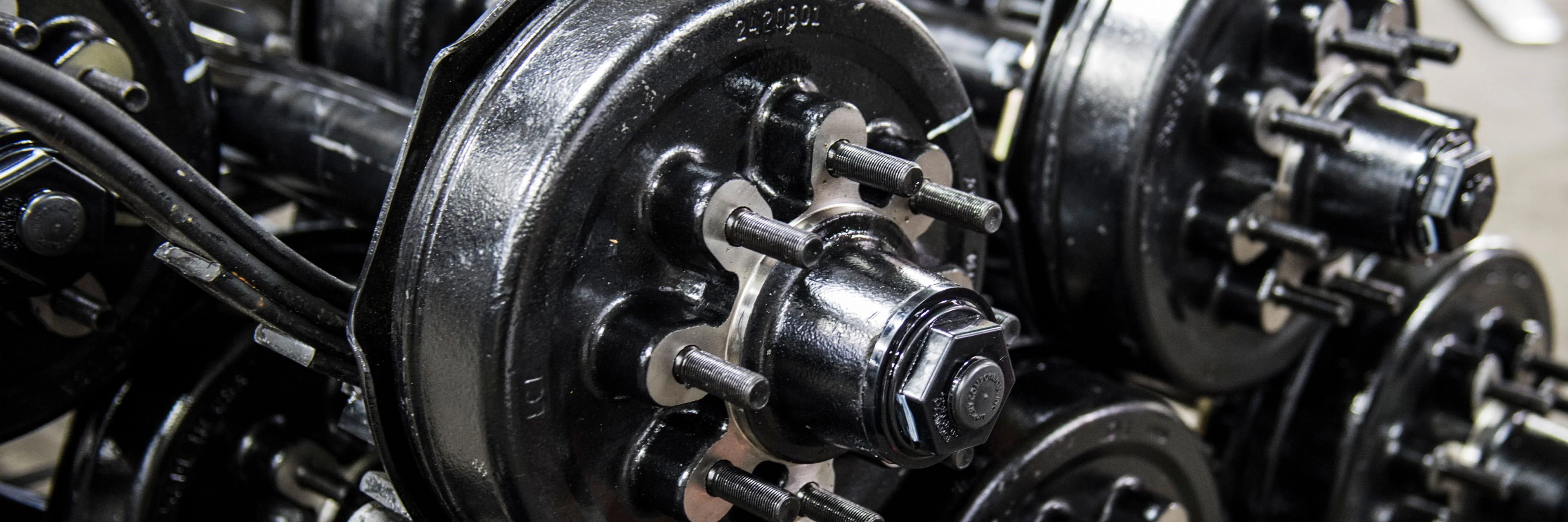 RV Wheel and Axle