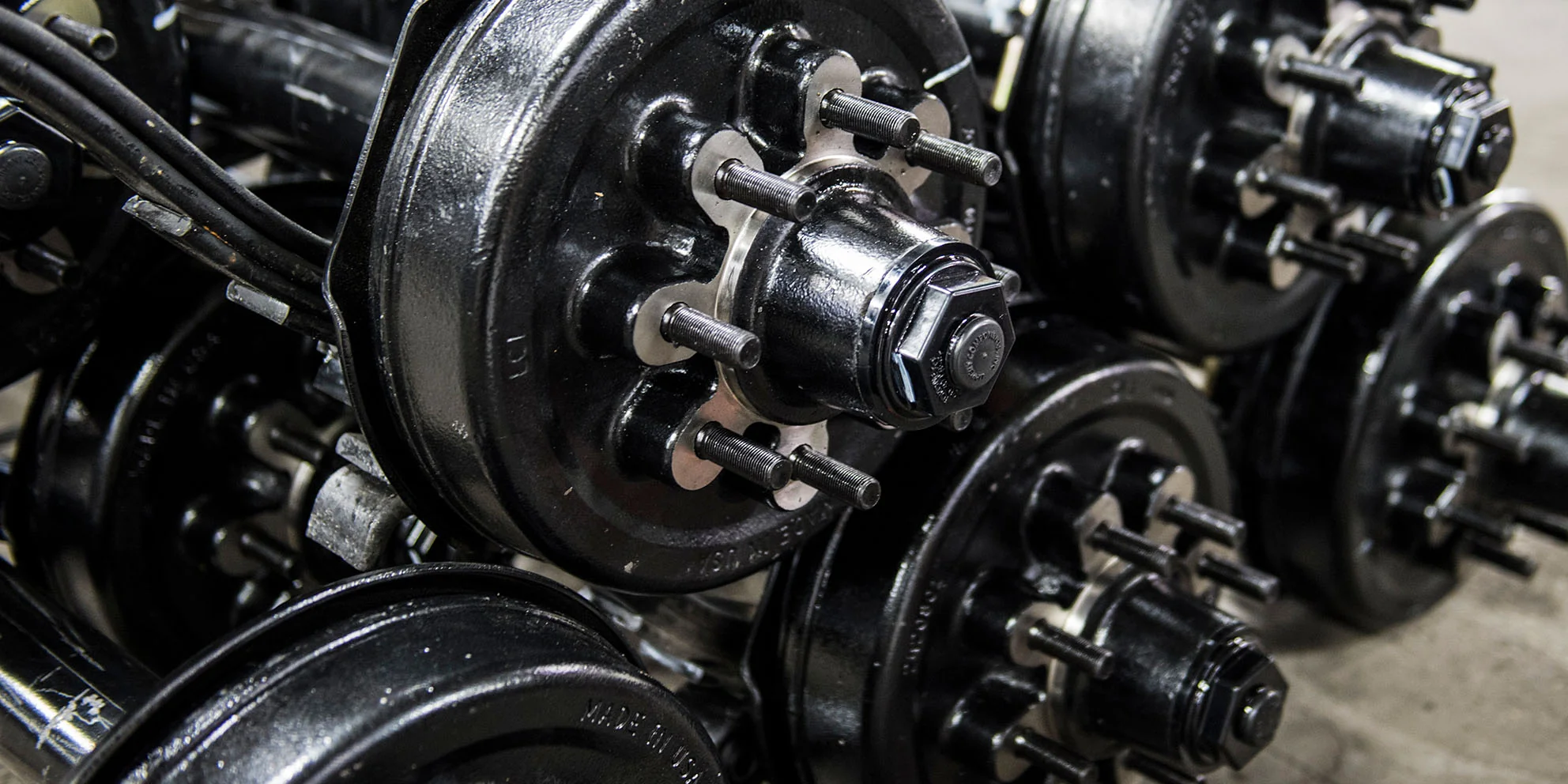 RV Wheel and Axle