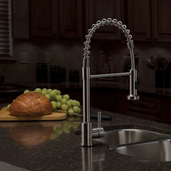 RV Faucet Fixture Spring Style Kitchen Countertop