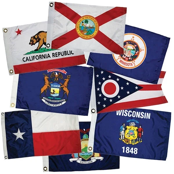 Collage of State Flags from Taylor Made