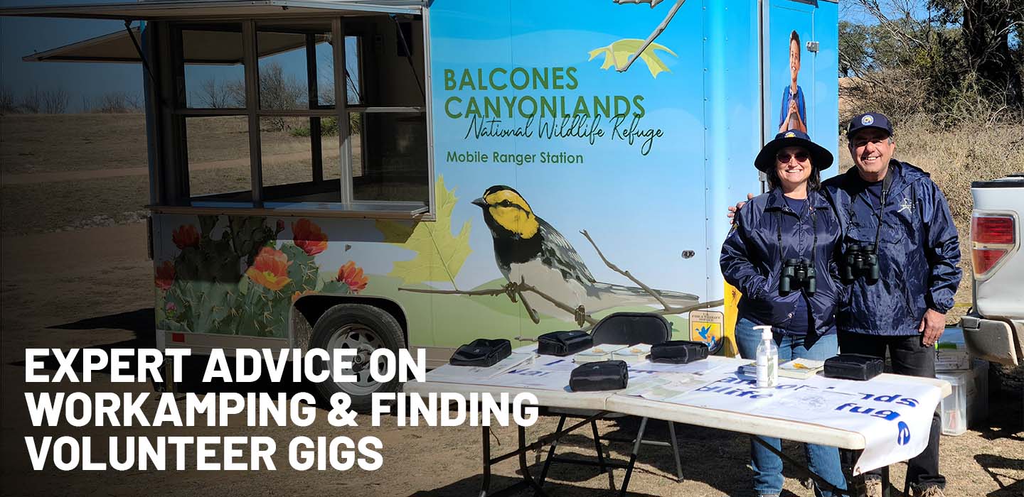 Volunteering while traveling in an RV