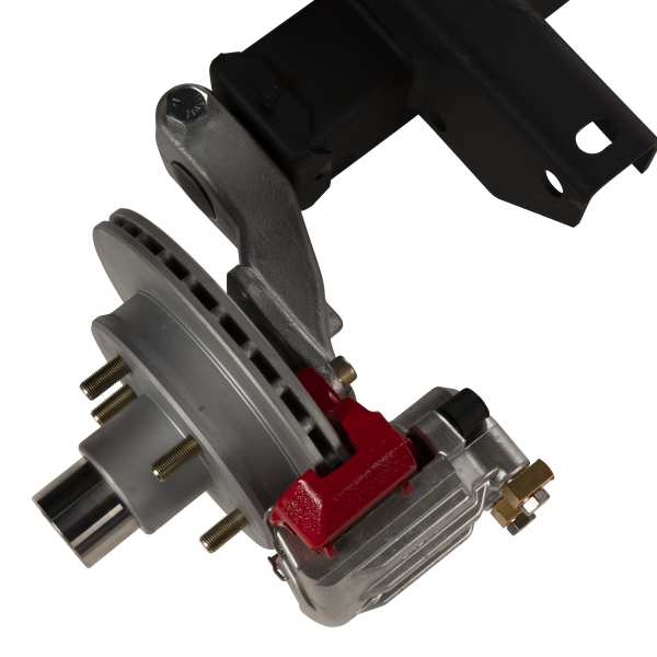 Torsion hydraulic disc brakes