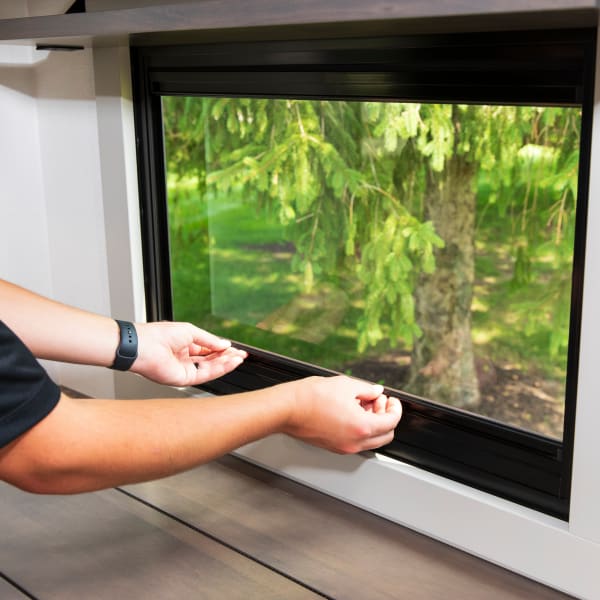 RV Window Opening for Ventilation