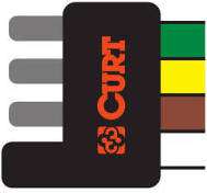 4-way Flat Trailer Wiring Plug