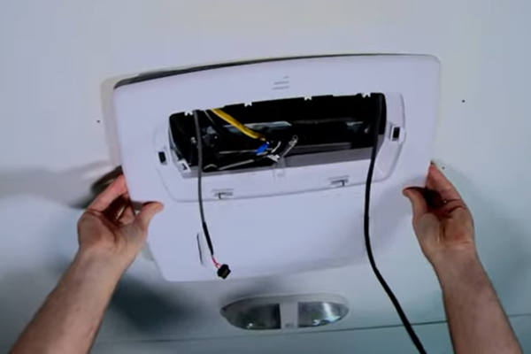 Attach RV Air Conditioner Vent Cover Distribution Box