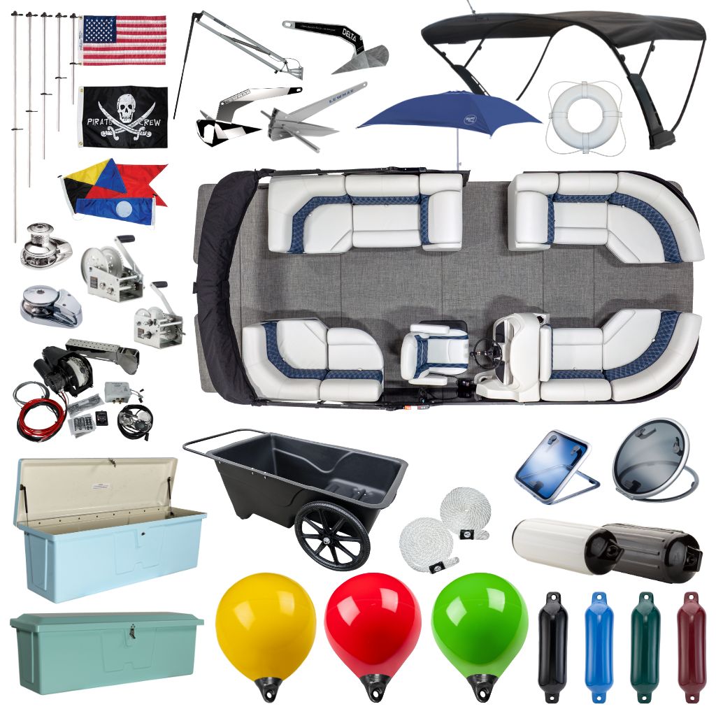 Boat Accessories Collage