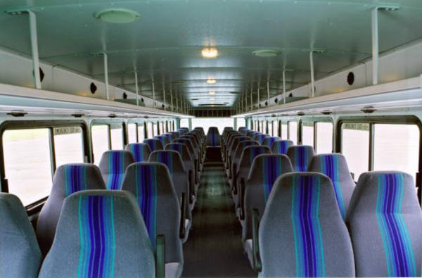 Bus AC Overhead Rack Ducting
