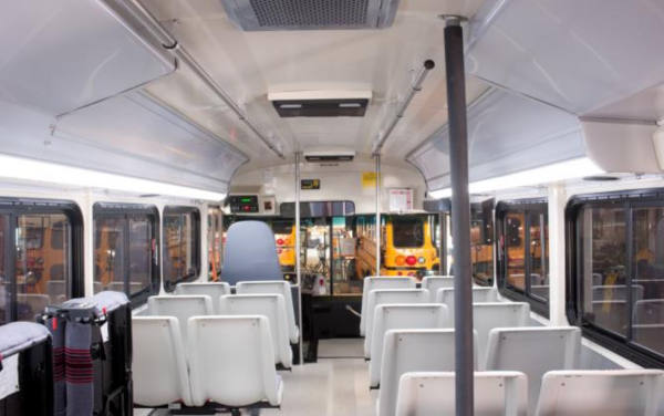Bus AC Transit Lighted LED Ducting