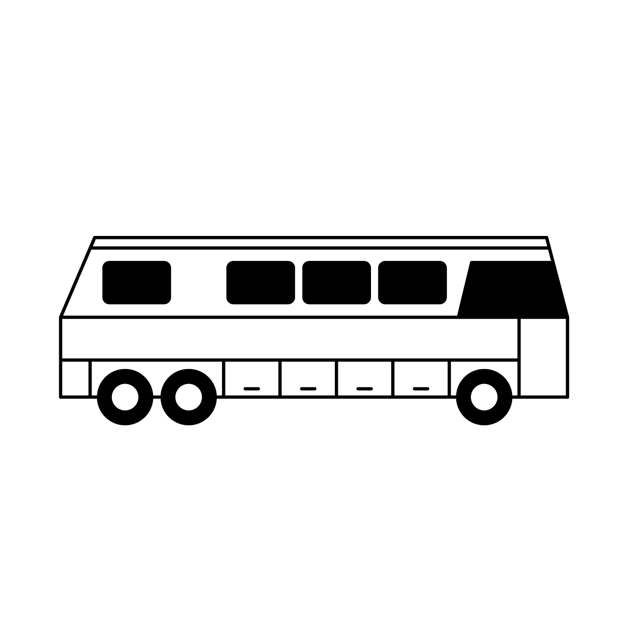 Bus Conversion Clip Art