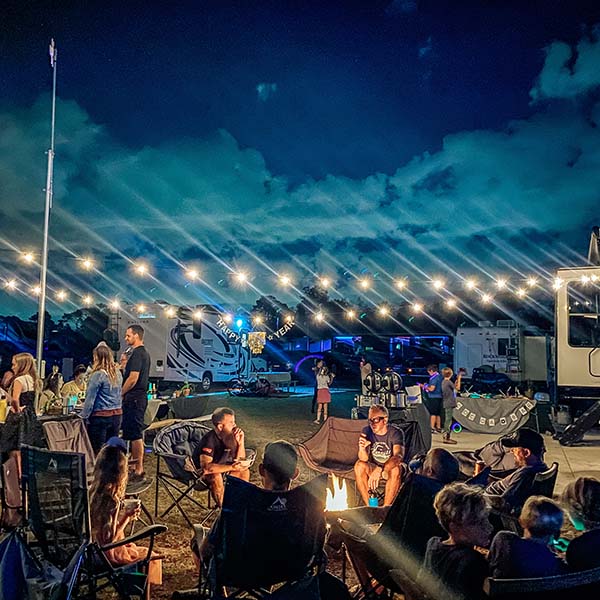 Busy RV Park