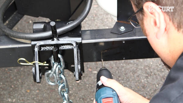 Drill Holes in Trailer Frame Drill Holes in Trailer Frame