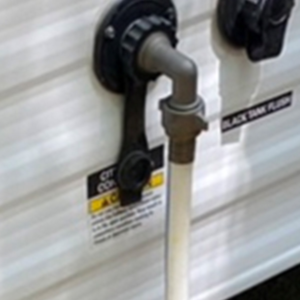 Drinking water elbow connector for RVs