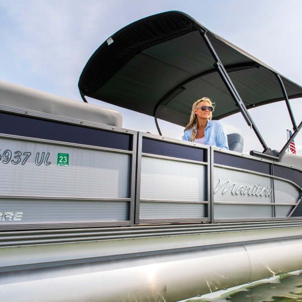 Power Bimini Pontoon Upgrade