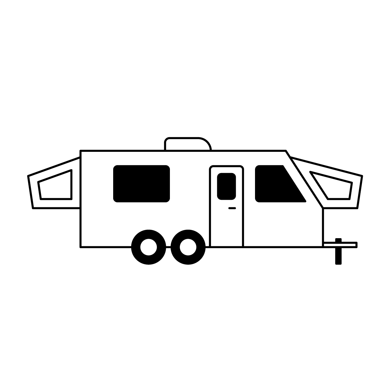 Hybrid Trailer Clip Art